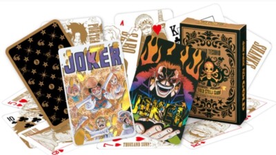 ONE PIECE Gold Playing Cards Set Special Playing Cards MOnkey D