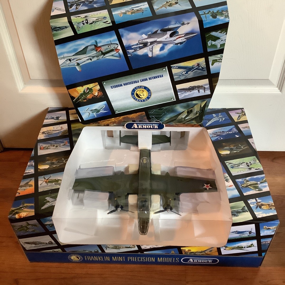Franklin Mint Armour Collection 1:48 WWII B25 Mitchell USAF Aces