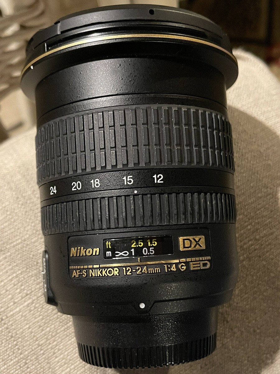 Nikon AF-S DX NIKKOR 12-24mm F/4 G ED DX SWM ED IF Aspherical Lens