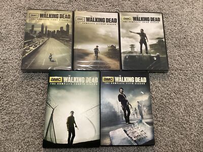 DVD The Walking Dead TV Show Seasons 1 2 3 4 5 #1, #2, #3 Sealed