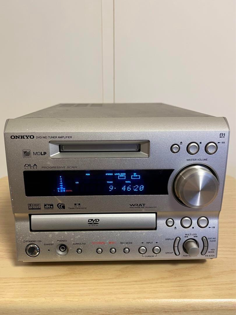 ONKYO FR-X7DV CD MD Recorder tuner amplifier Deck Amplifier FR-X7