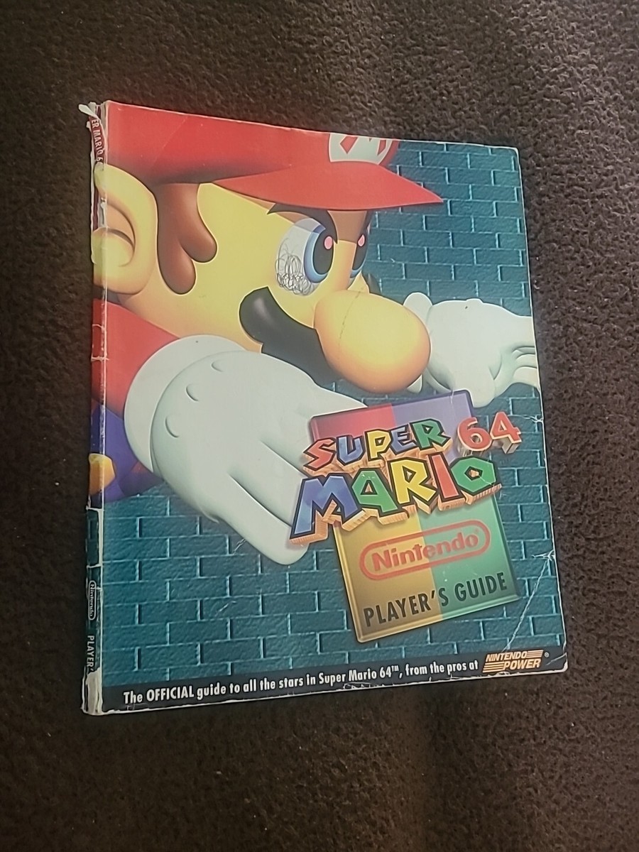 Super Mario 64 Vintage Nintendo Players Strategy Guide Paperback