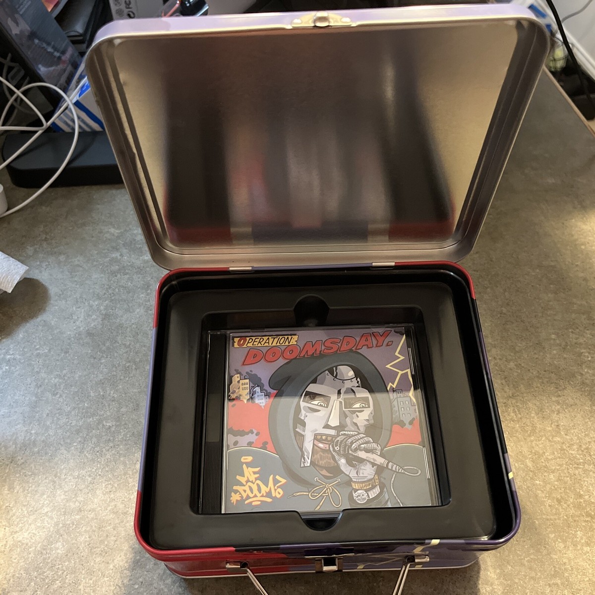 MF DOOM Operation Doomsday Lunchbox Edition RARE CD & Cards - NM+