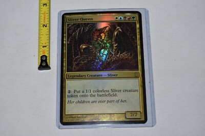 1x Oversized Sliver Queen Foil English Commanders Arsenal in