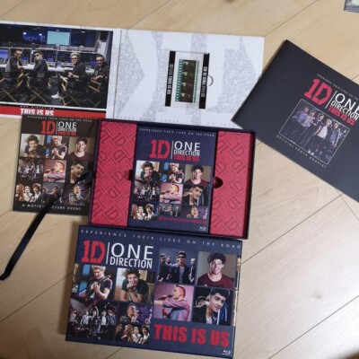 One Direction THIS IS US Japan Limited Deluxe BOX Blu-ray & 3DVD