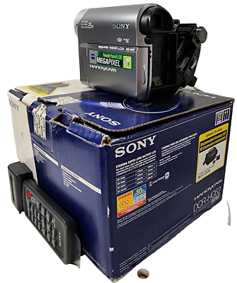 Sony Handycam DCR-HC62 Mini Dv Camera w Nightshot Plus, 200x