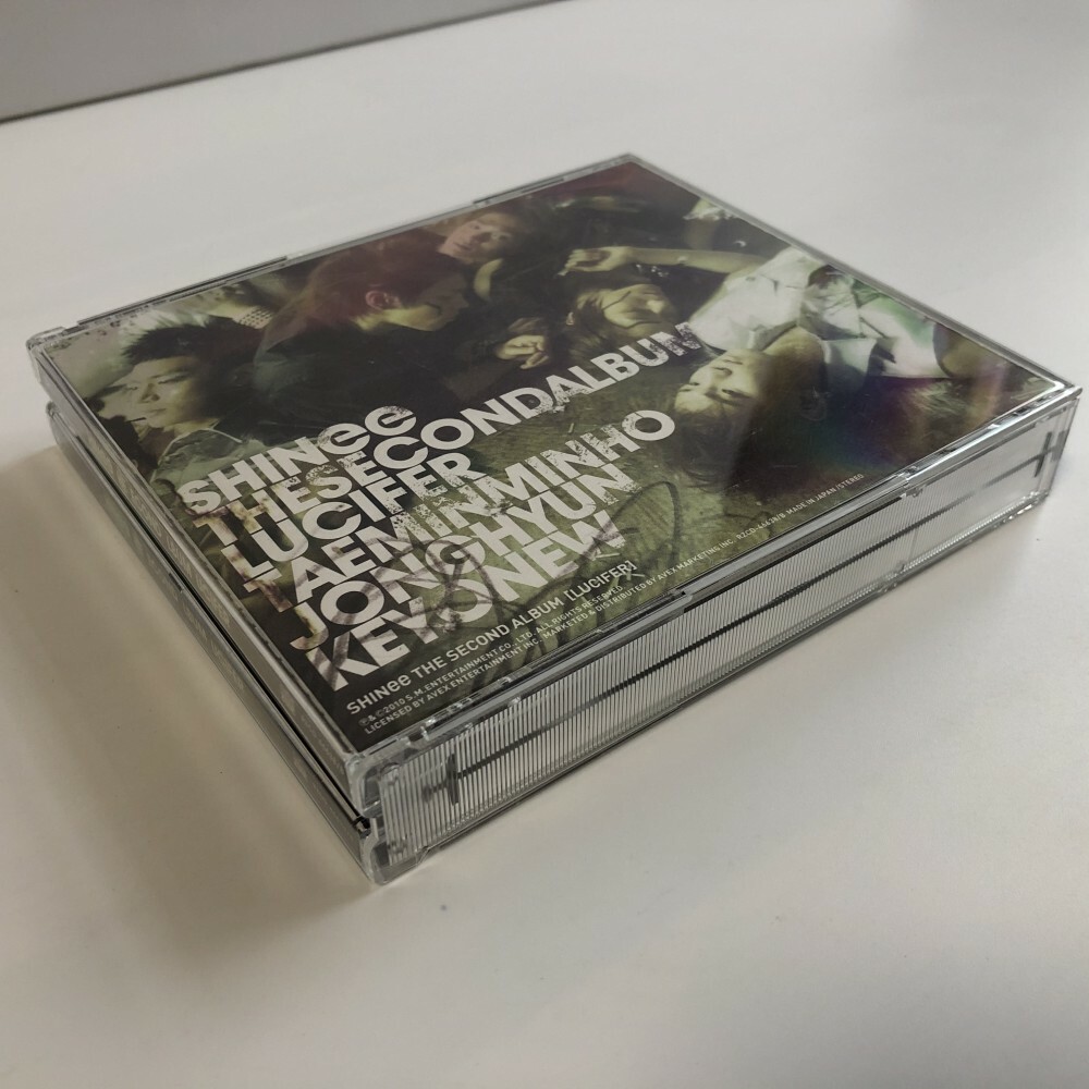 SHINee THE SECOND ALBUM LUCIFER CD+DVD JAPAN | eBay