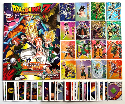 ALBUM DRAGON BALL Z The Movies Vol 6 Full Set 200/200 PERU 2021