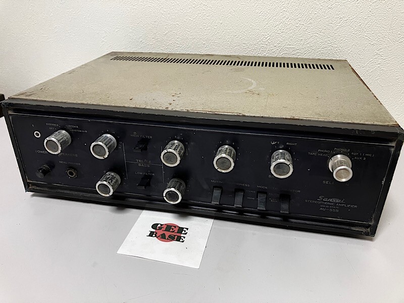 Sansui AU-555 Stereo Integrated Amplifier & Schematic Diagram