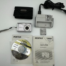 PENTAX Pentax Optio S5i 5.0MP Digital Camera - Silver for sale