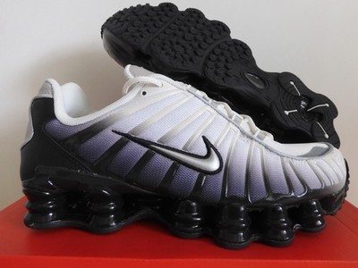 Nike Shox TL Tlx Black-Off Noir-Met Silver Womens Sz 9.5-Mens Sz 8