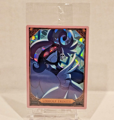 Hazbin Hotel Trading Card UNHOLY TRINITY VELVETTE Cracked Ice