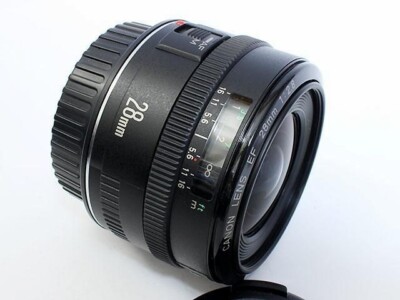 Canon EF 28mm F2.8 AF Wide Angle Prime Lens Full Frame Excellent