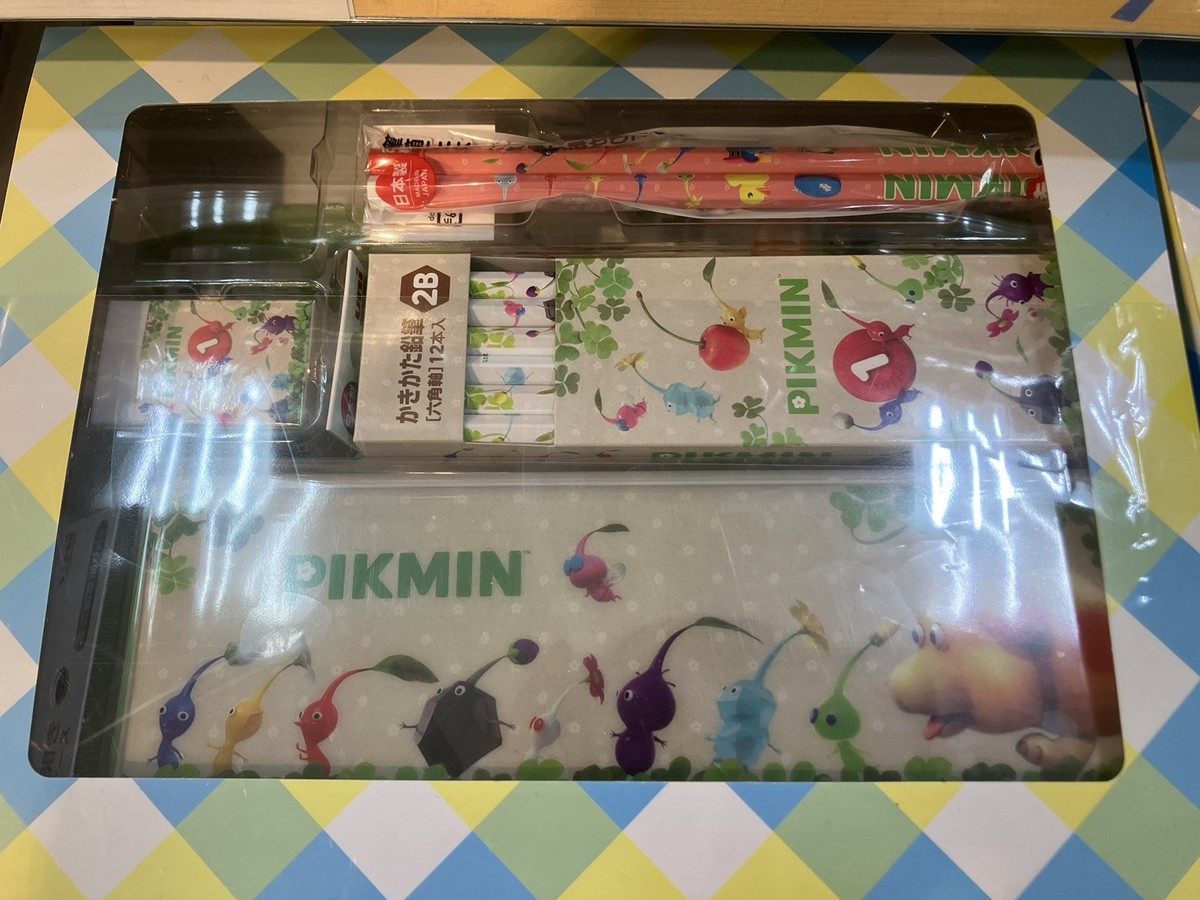 Mitsubishi Pencil Pikmin Stationery Set New Japan Kids Gift | eBay