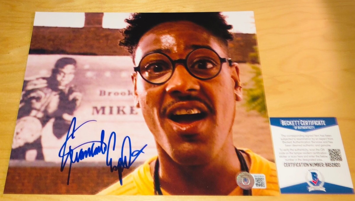 Giancarlo Esposito Do The Right Thing Buggin Out Signed 8x10 Photo