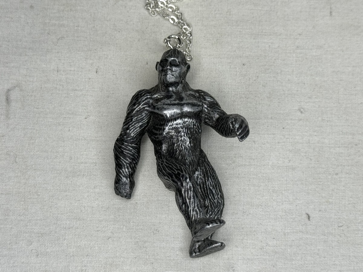 Bigfoot, Sasquatch, Yeti, Pendant, Metal, Contains Real Artifacts