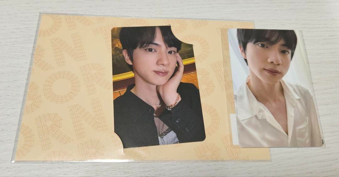 BTS JIN Echo Weverse UMS JAPAN Official POB / Lucky Draw Photo