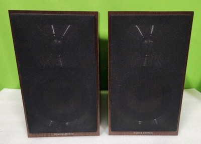 B&W Bowers & Wilkins CM1 Bookshelf Speakers Pair Rosewood? England