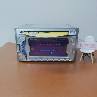 Kenwood DPX-5200M 2DIN Car Audio CD MD Receiver Tested Vintage