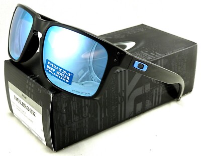 NEW Oakley Holbrook Sunglasses Black l Prizm Deep Water Polarized