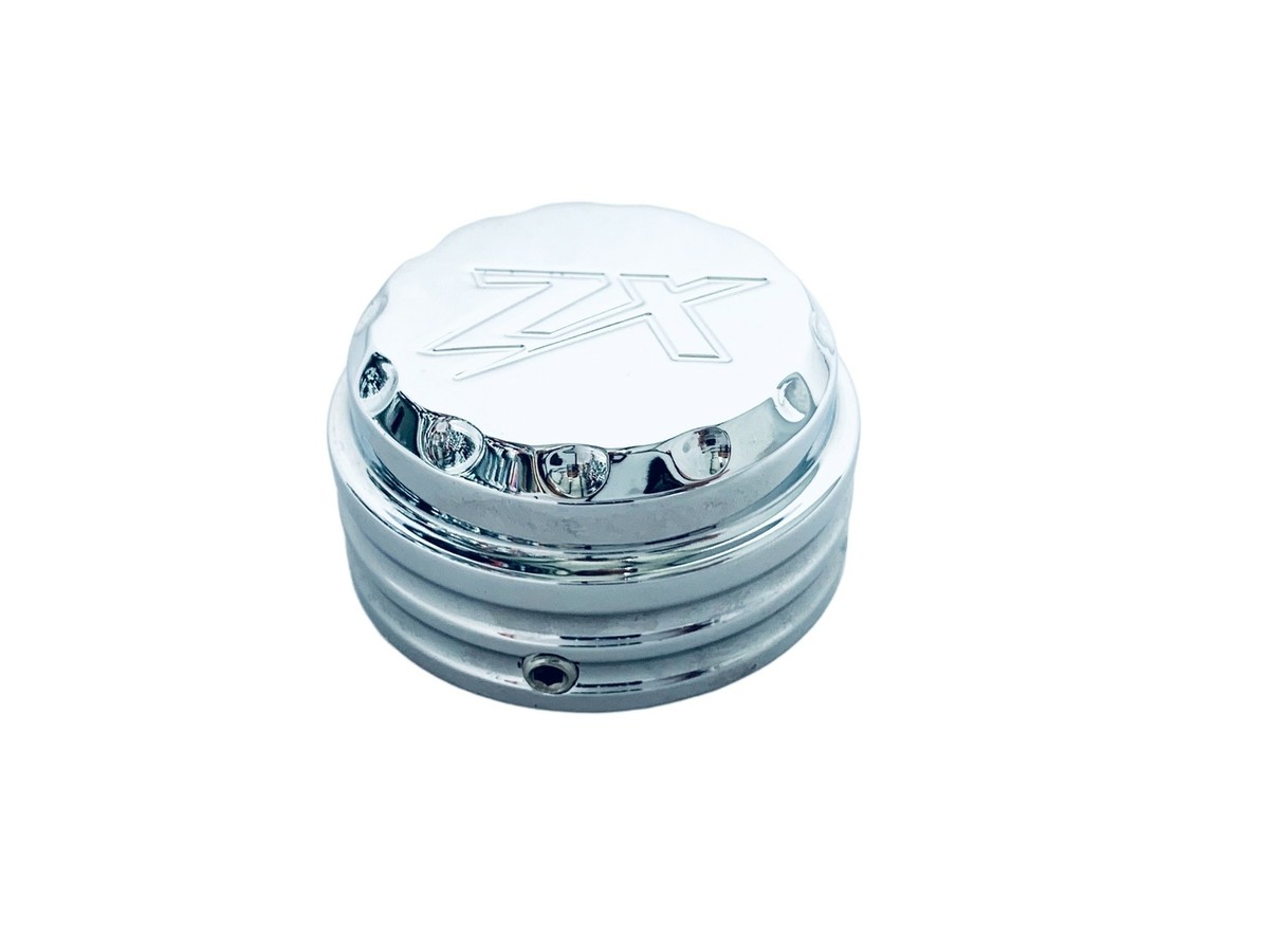 ZX-14 CHROME ZX ENGRAVED DIAMOND CUT YOKE CAP 2012-2024 KAWASAKI