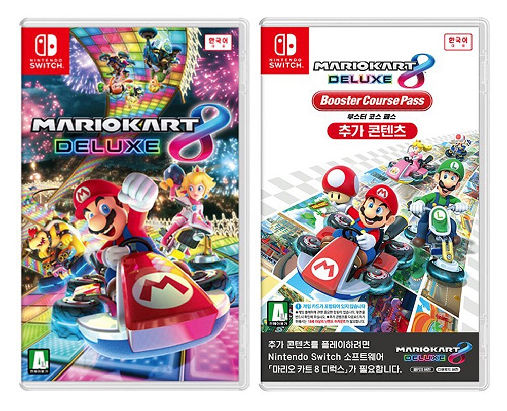 Switch Mario Kart 8 Deluxe + Booster Course Pass Korean English