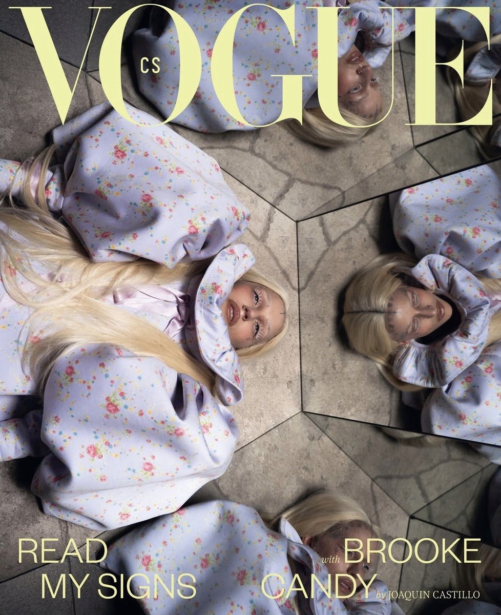 Vogue CS Czechoslovakia Czech Slovak Octob 2025 Brooke Candy by