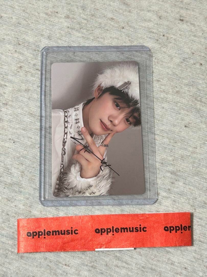 zerobaseone Gyuvin Autographed Photo card autograph session SIGN