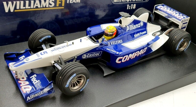 Minichamps 1/18 Scale 100 020005 - Williams F1 BMW FW24 2002 R