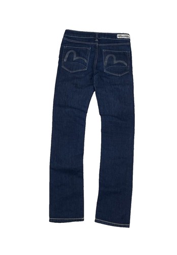 EVISU Ultra Low Rise Denim 15cm Rise 3/4 Length Y2K Heisei Era