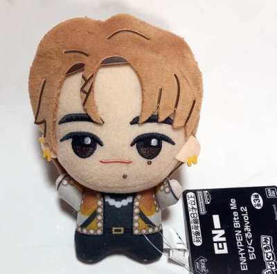 ENHYPEN Niki Bite Me Chibi Gurumi Plush doll vol.2 11cm Bandai K