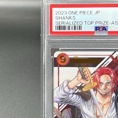 PSA10 Shanks Flagship Battle Prize For Asia ONE PIECE Card