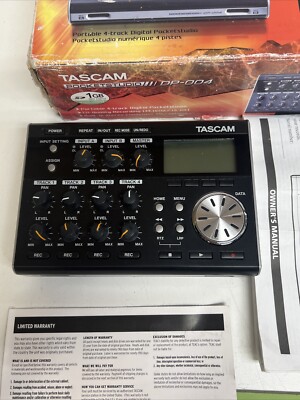 Tascam DP-004 Digital Multi Track Recorder PocketStudio FOR PARTS