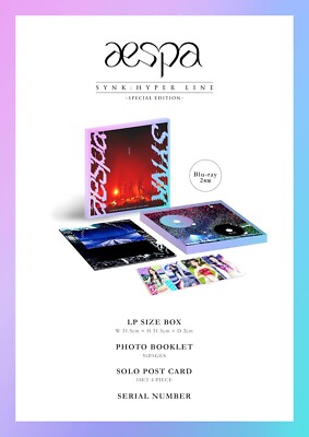 aespa LIVE TOUR 2023 SYNK HYPER LINE in JAPAN Special Edition Blu
