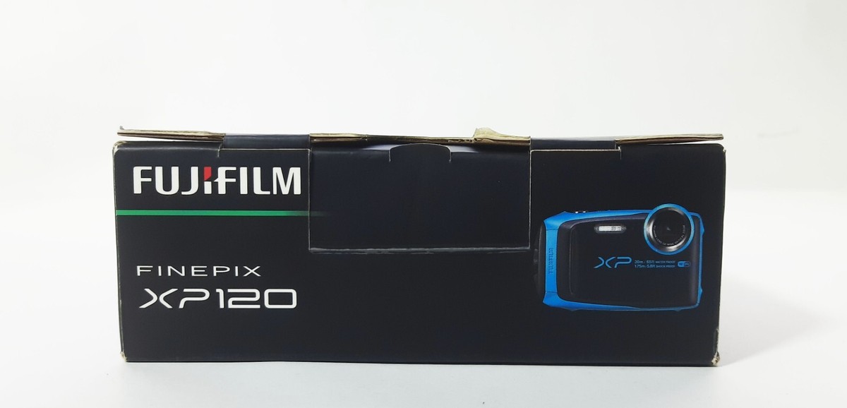 Fujifilm FinePix XP120 16 MP Waterproof Digital Camera Sky Blue