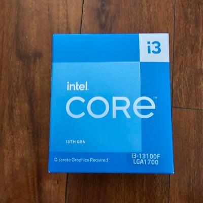 Intel Core i3-13100F 4-Core Desktop Processor for sale online | eBay