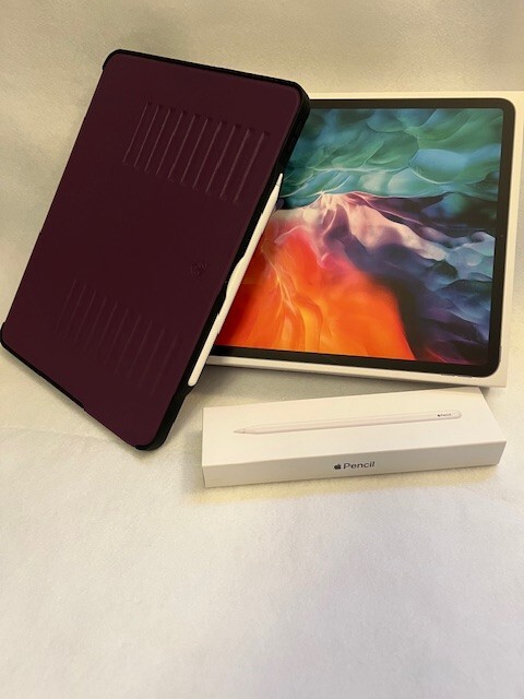 iPad Pro 12.9-inch 4th Gen with Zagu Case & Apple Pencil | eBay