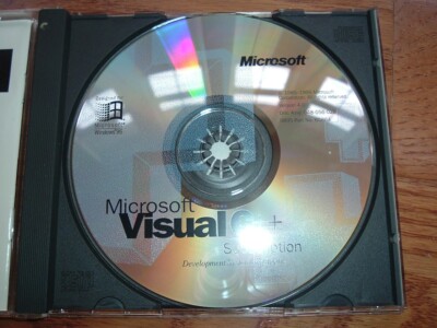 Microsoft Visual C++ 4.0 Subscription - original CD with CD KEY