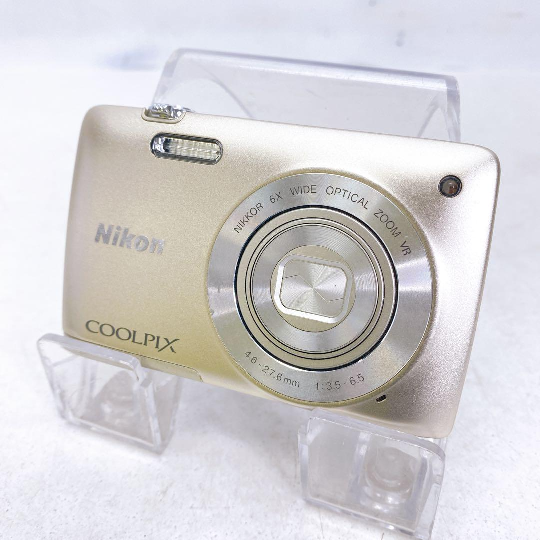 Nikon COOLPIX S4400 20MP Compact Digital Camera Silver English