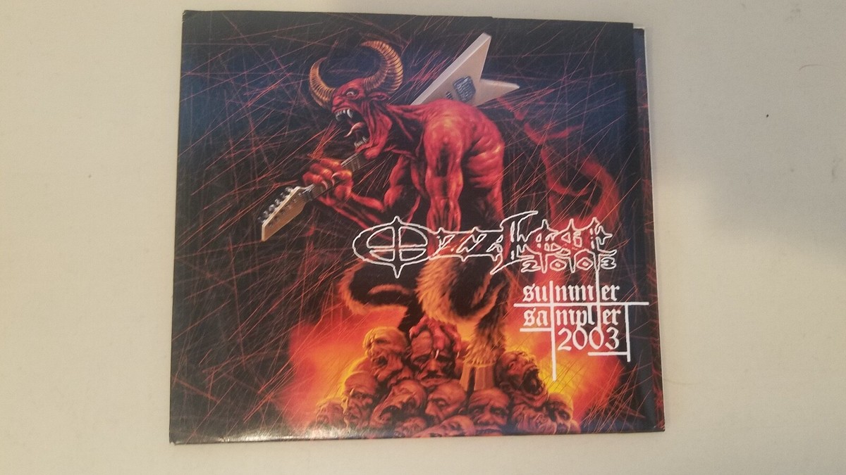 Ozzfest 2003 Summer Sampler CD 19TRACKS Ozzy Black Sabbath Voivod