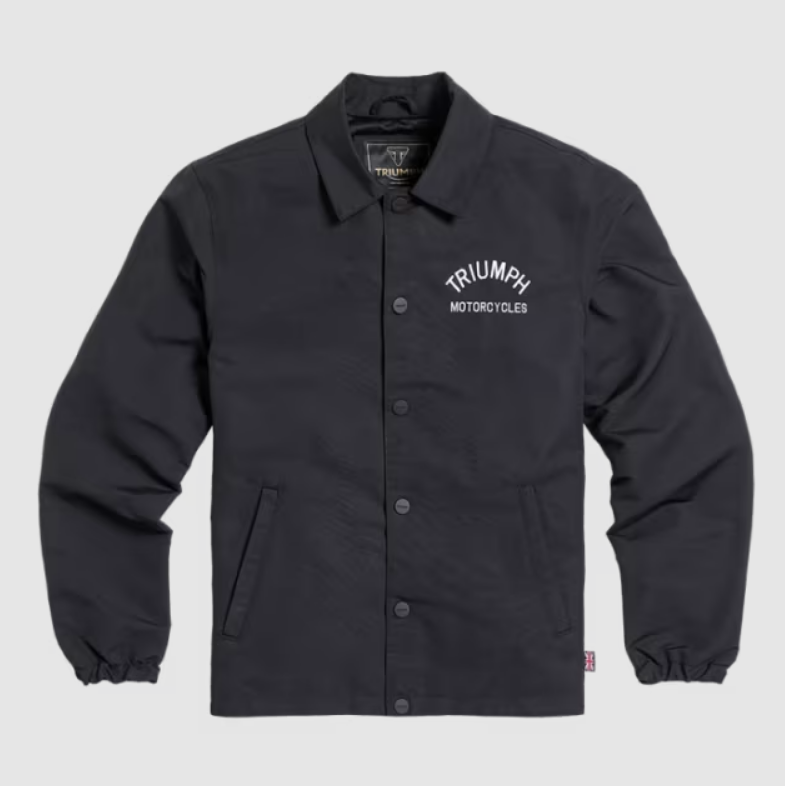 Triumph Motorcycle Carter Coach Jacket Black MTHS21129 | eBay