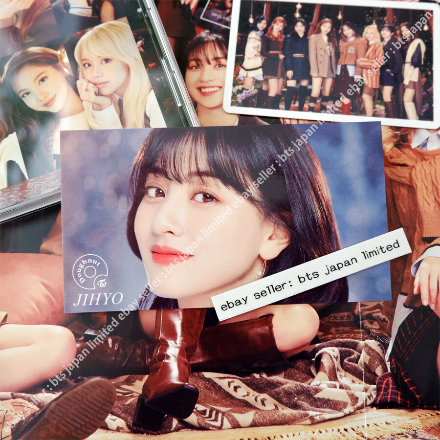 TWICE Jihyo Doughnut Official ONCE CD ver. + ONCE sticker + 2
