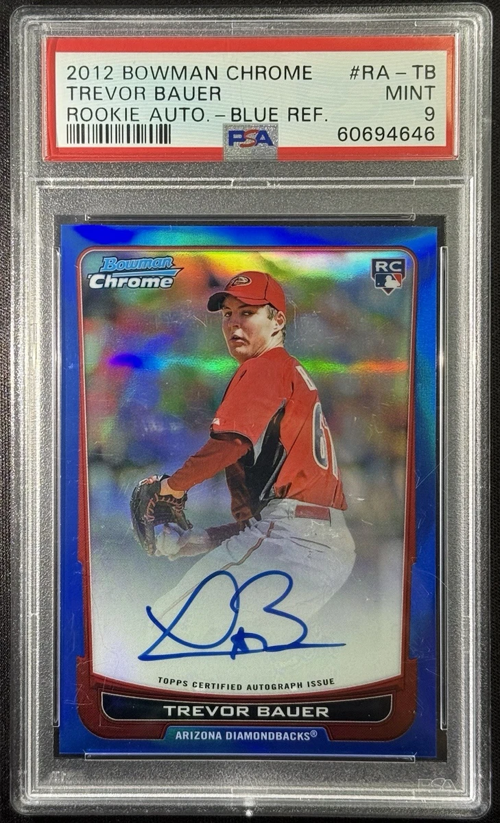 Trevor Bauer Baseball Serial Numbered Sports Trading Cards