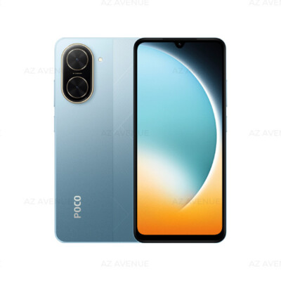 New) Xiaomi POCO C71 4GB+128GB BLUE Dual SIM Unlocked Android Cell