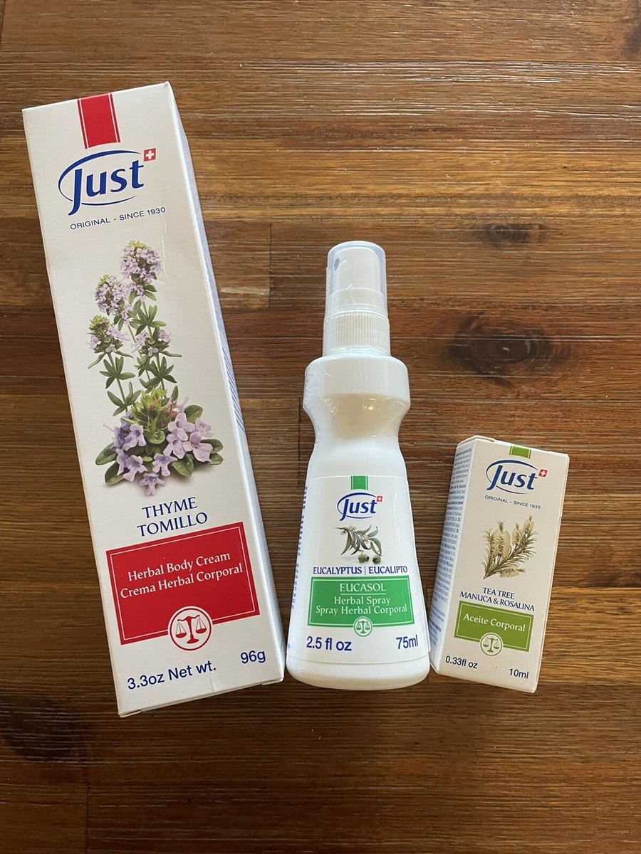 Swiss Just Cold & Flu Season Set Eucasol Crema de Tomillo Thyme