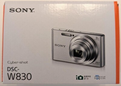 Sony DSC-W830 Compact Digital Camera Cyber-shot 25-200mm Silver