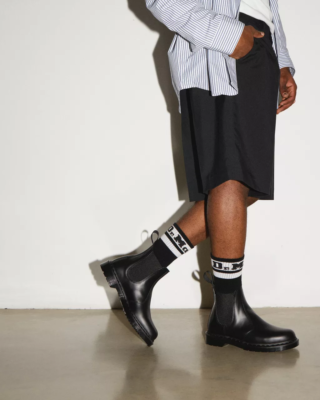 Dr. Martens 2976 Mono Smooth Leather Black Chelsea Boots UK 9 | eBay