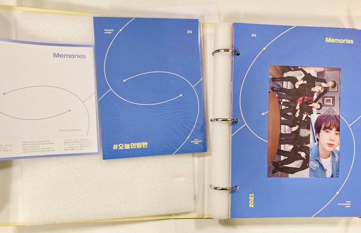 BTS - Memories of 2021 Photo Book with Digital Code | eBay