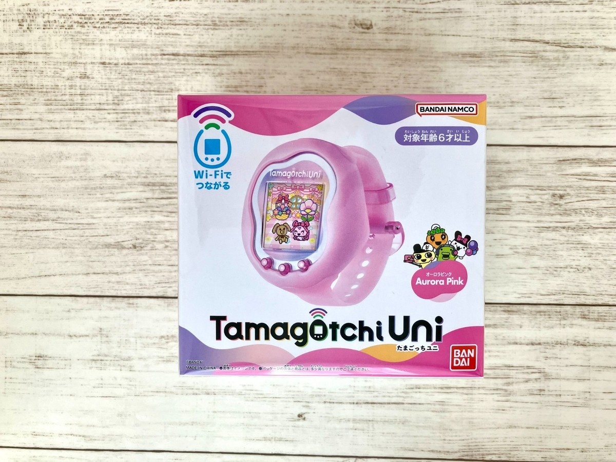 Tamagotchi Uni Aurora Pink Color Premium Bandai Limited Japan / In