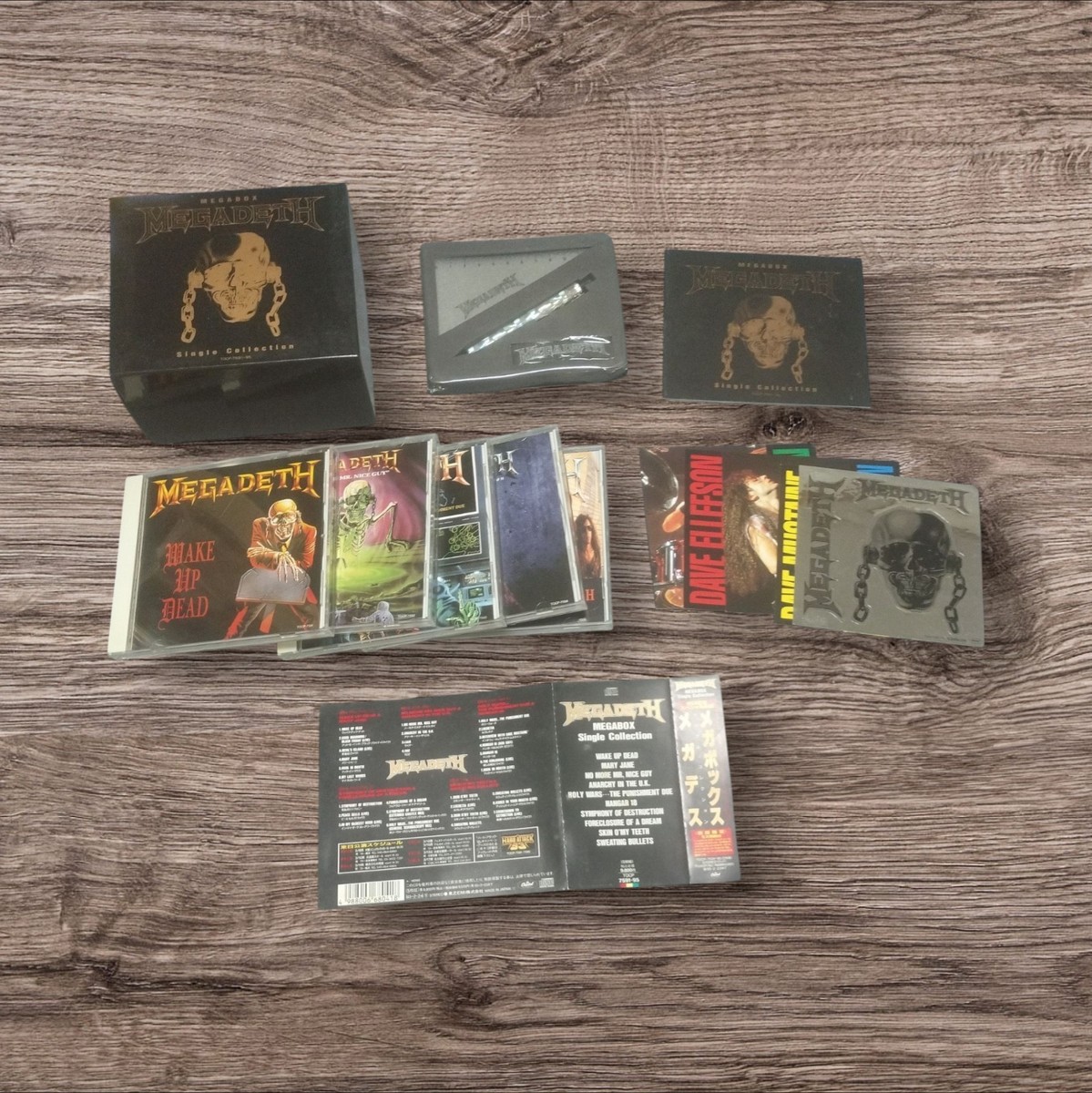 Megadeth / Megabox Single Collection LIMITED RARE 5-CD SET TOCP